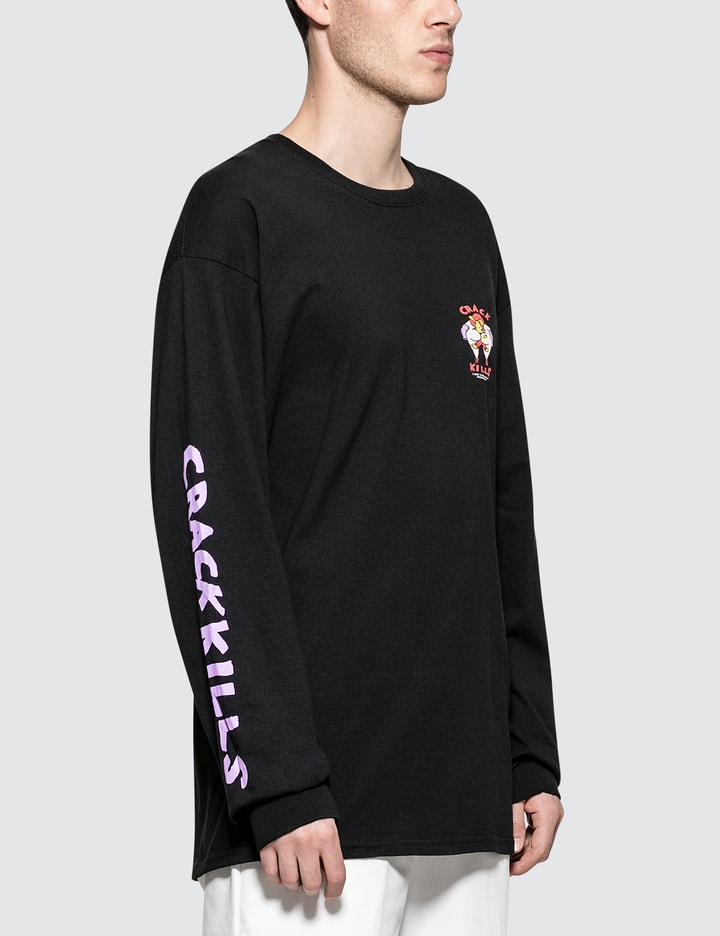 Crack Kills L/S T-Shirt Placeholder Image