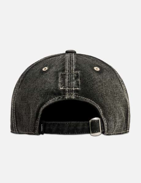 Washed Denim Gothic Oval 6 Panel Cap view 9