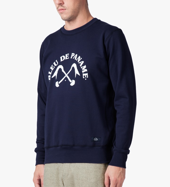 Bleu Nuit Uni Logo Sweater Placeholder Image