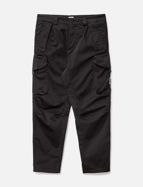 C.P. Company STRETCH SATEEN LOOSE FIT CARGO PANTS