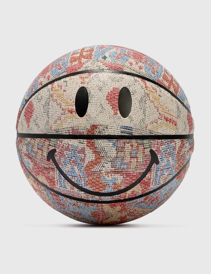 Smiley Patchwork Rug Basketball Placeholder Image