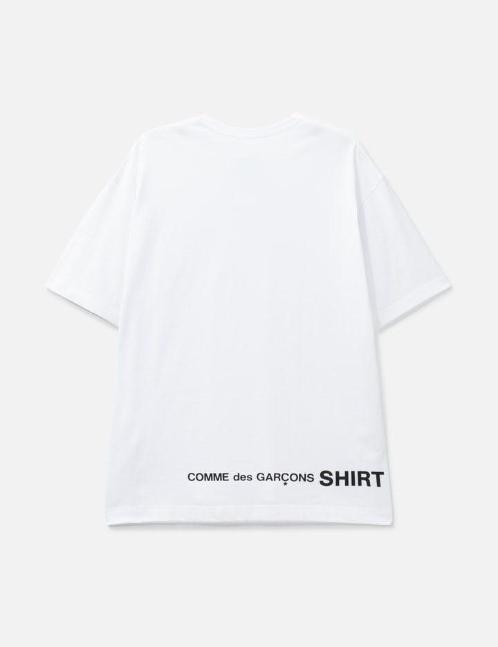 CDG SHIRT OVS Short Sleeves T-Shirt With Logo At Waist