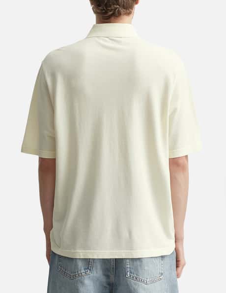 De Coeur Super Lightweight Cotton Piqué Polo Shirt view 12
