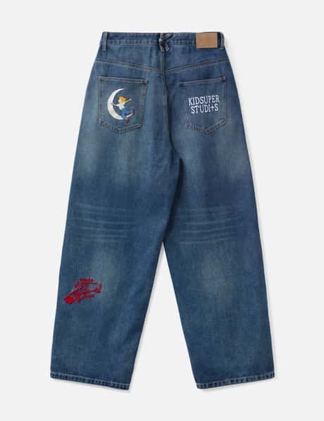 Embroidered Paintings Balloon Pants view 8