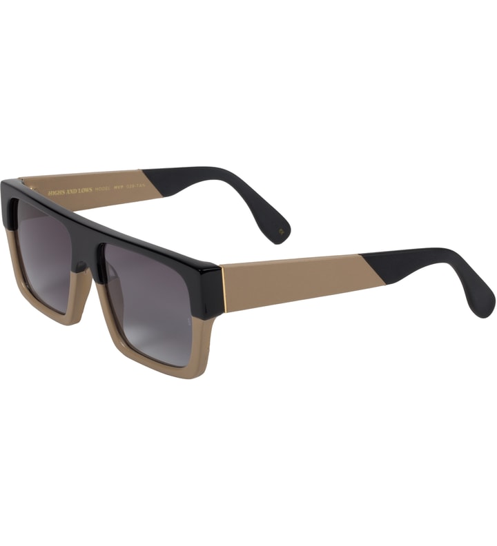 Tan Leather MVP Sunglasses Placeholder Image