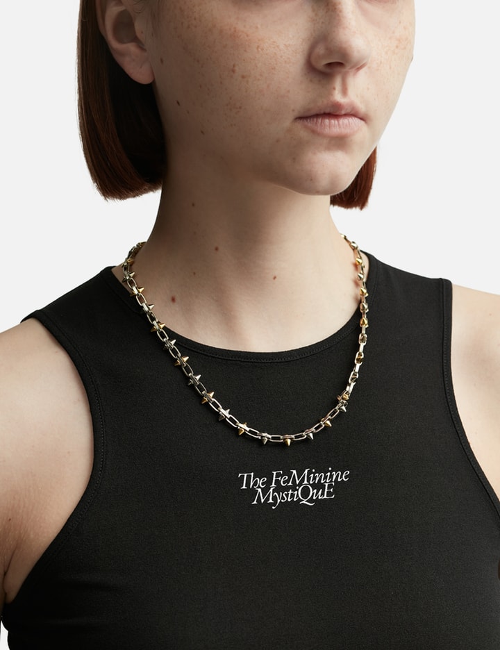 THIN SPIKE NECKLACE Placeholder Image