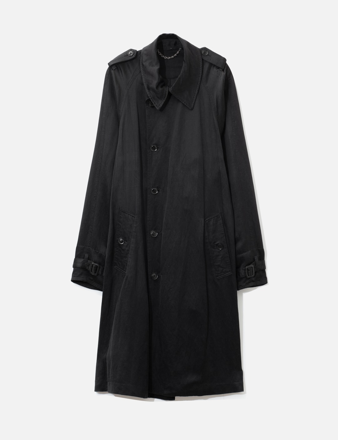 2 In 1 Satin Trench Coat view 11