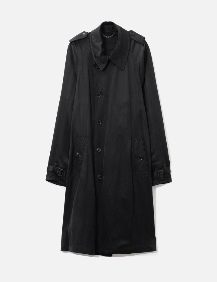 2 In 1 Satin Trench Coat view 3