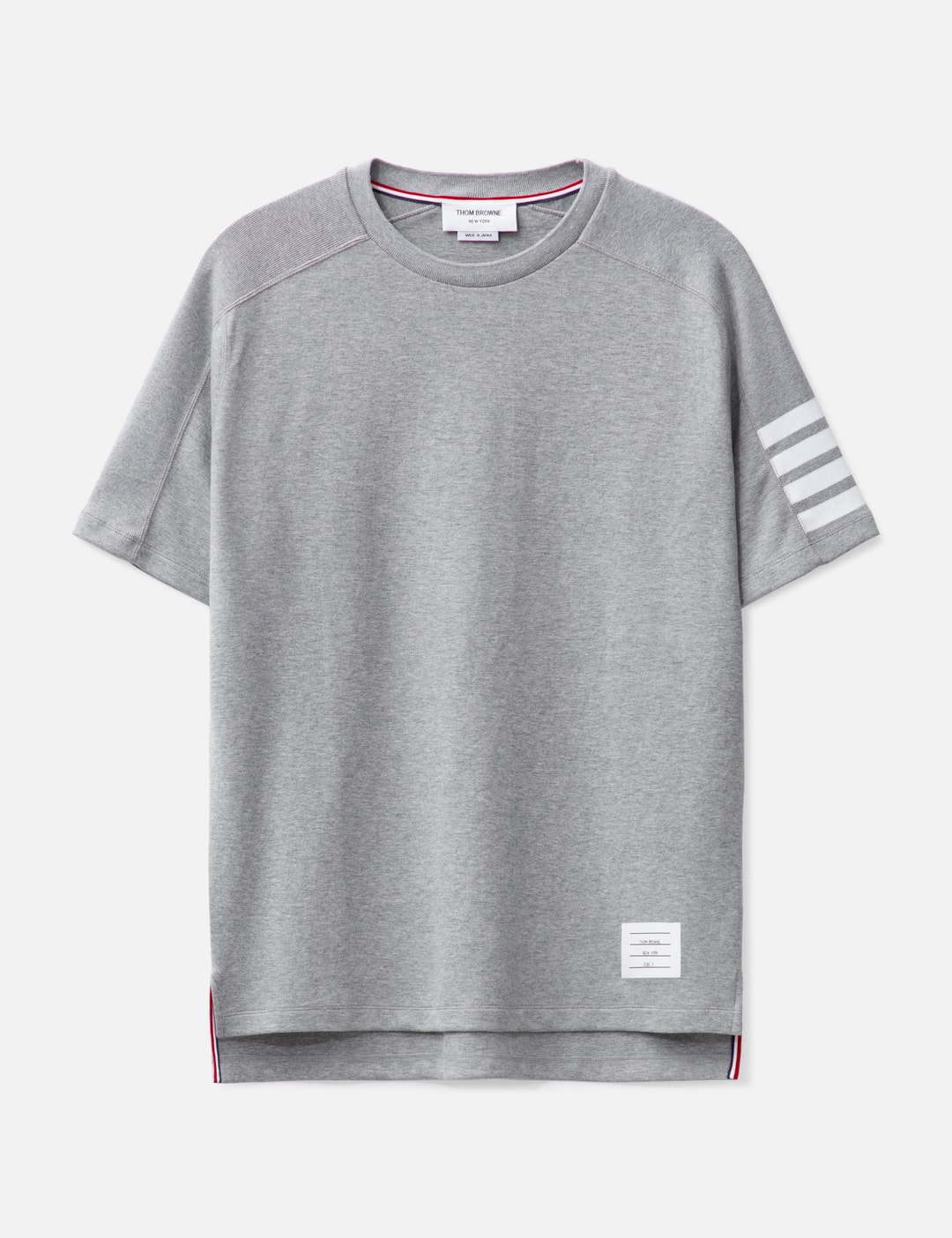Cotton 4-Bar Short Sleeve T-Shirt