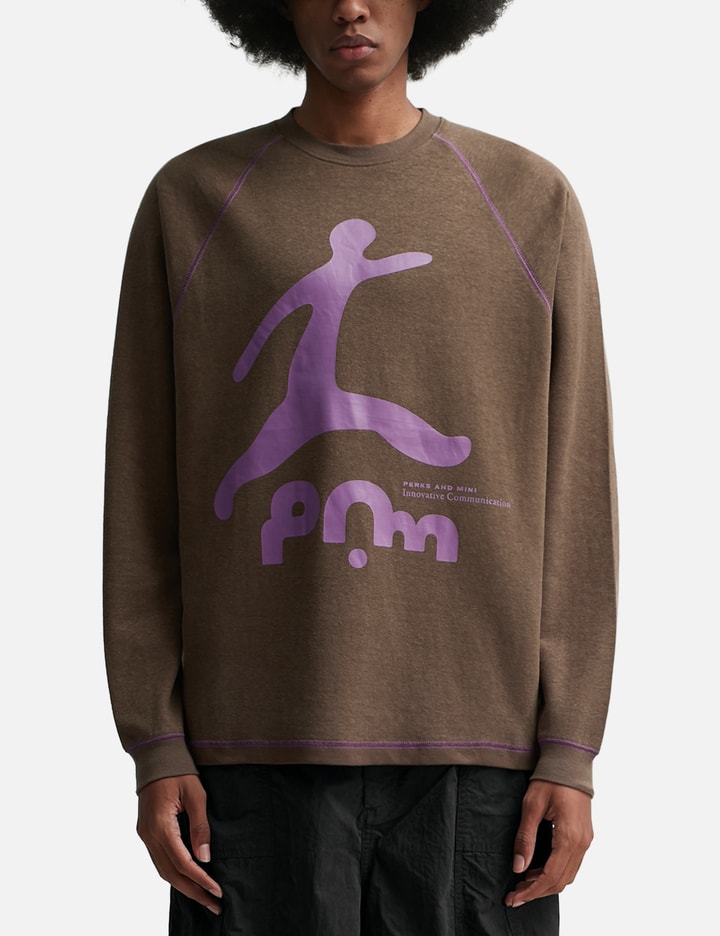 Leap Hemp Blend Speciality Long Sleeve Sweatshirt Placeholder Image