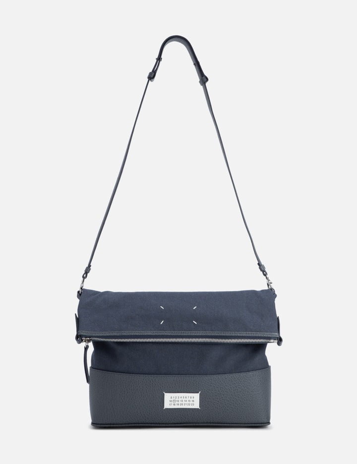 Maison Margiela 5ac Hobo Medium In Blue