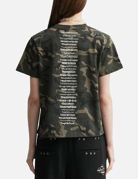 "Nameless" Regular T-Shirt In Camo view 12
