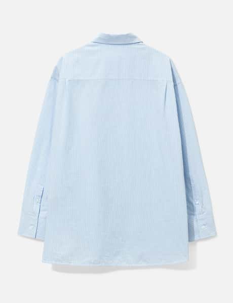Striped Poplin Shirt view 8