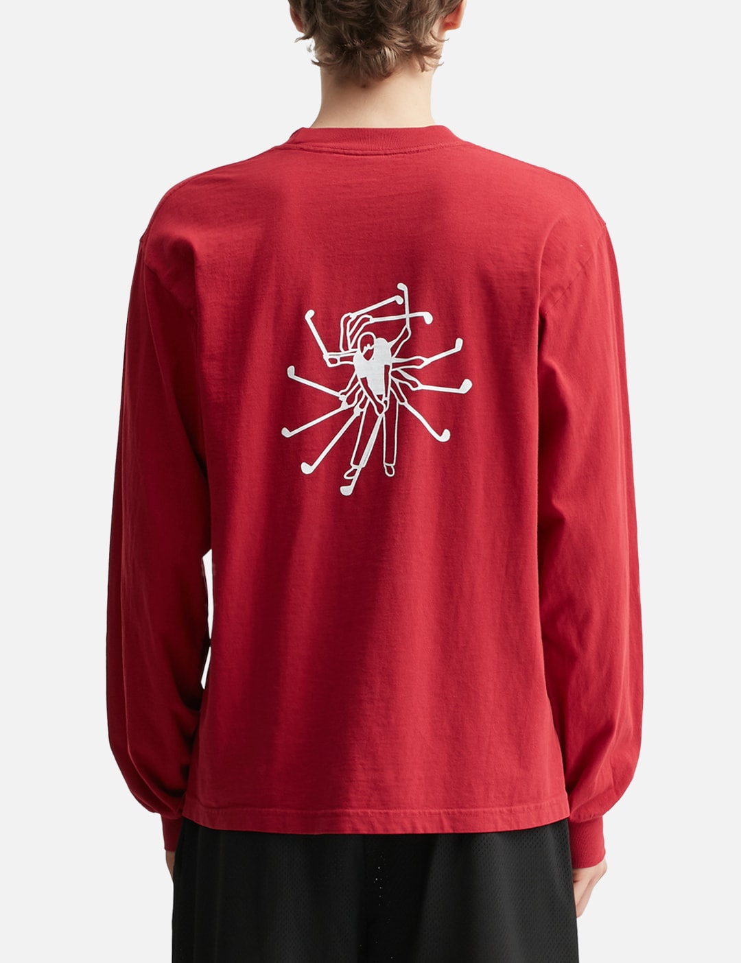 Swinging Golf Long Sleeve T-Shirt view 19