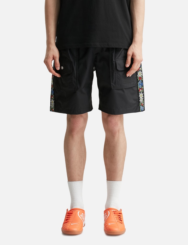 Advisory Board Crystals Abc. Waterproof Nylon Taffeta Spring Shorts