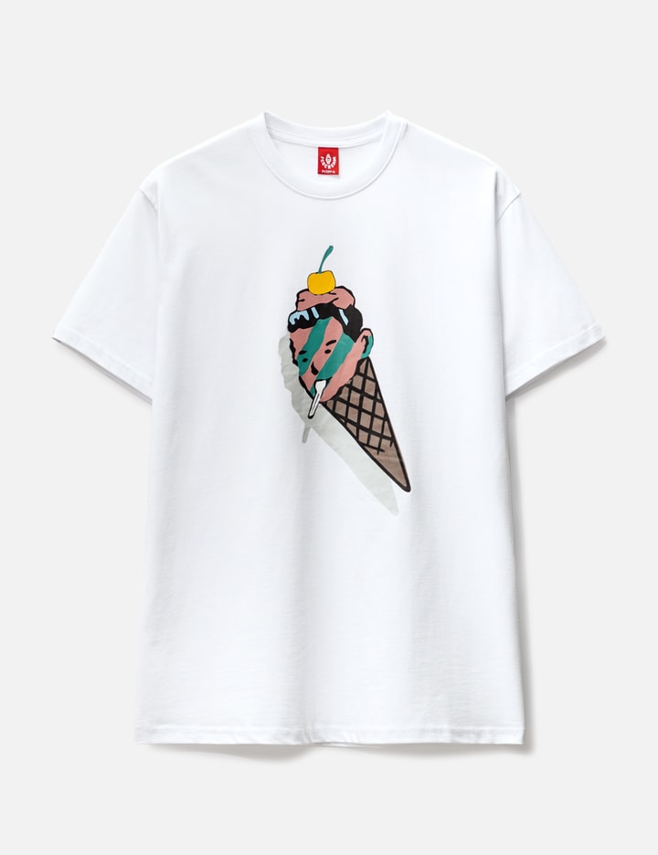 Icecream Spoon T-shirt In White