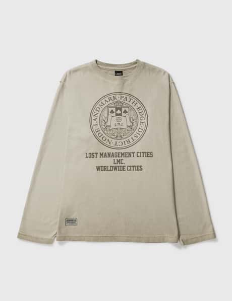 LMC 오버다이 유니버시티 롱 슬리브 티셔츠