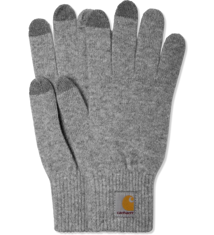 Heather Grey Touch Screen Gloves Placeholder Image