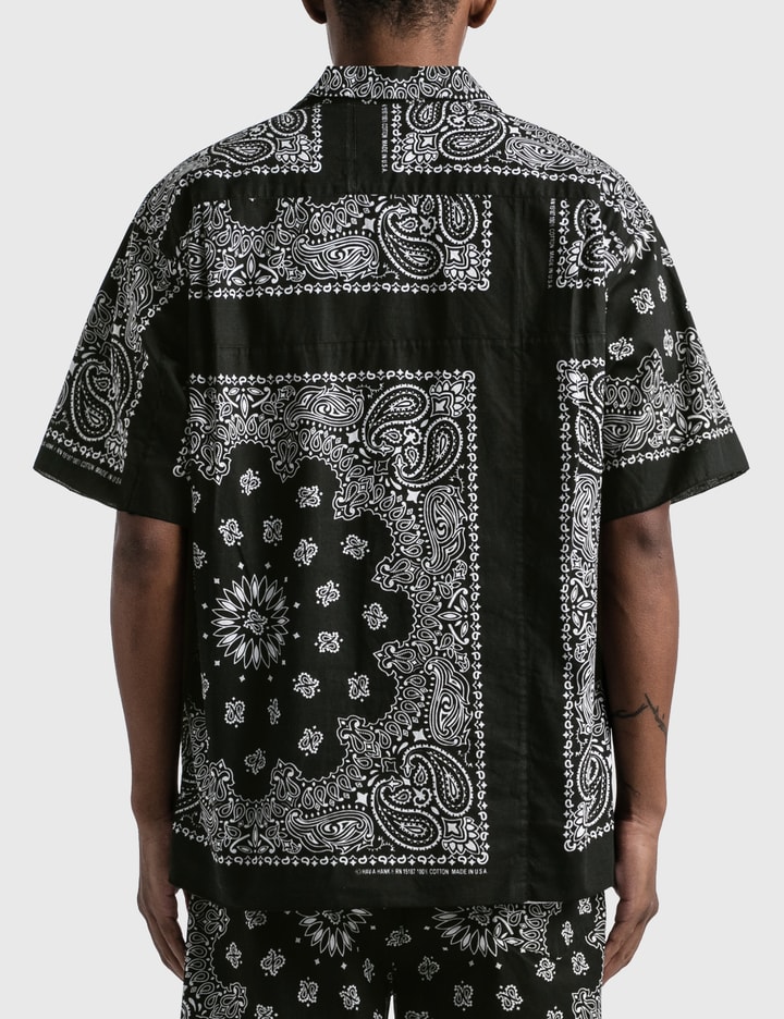 "Monk" Patch Worked Bandana Shirt Placeholder Image