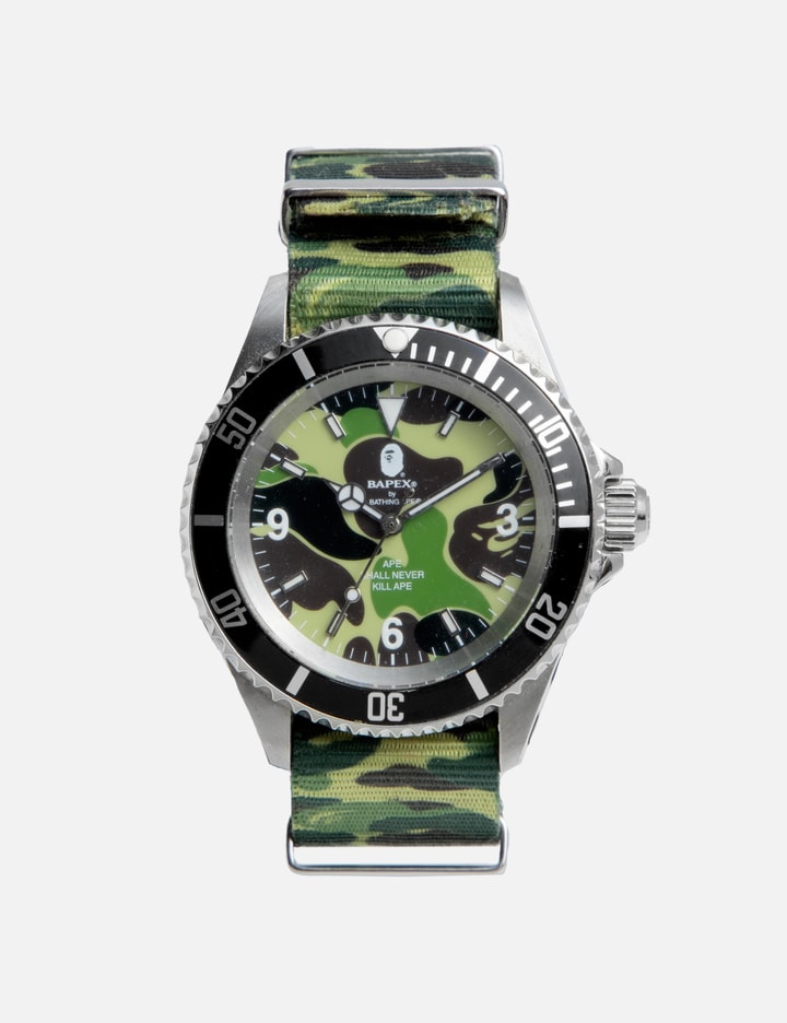 Bape Wrist Watch In Green