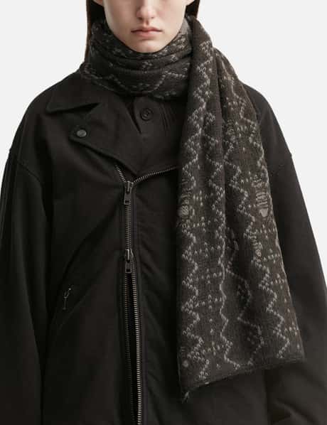 Ethnic Pattern Checkerboard Muffler view 15