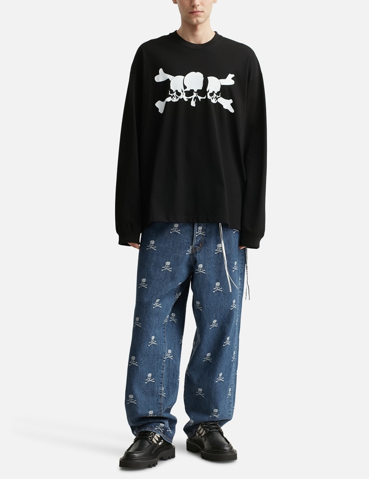 Boxy Asura Skull Long Sleeve T-shirt Placeholder Image