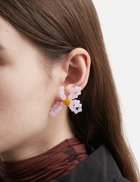 Aster Chinensis Earrings view 11