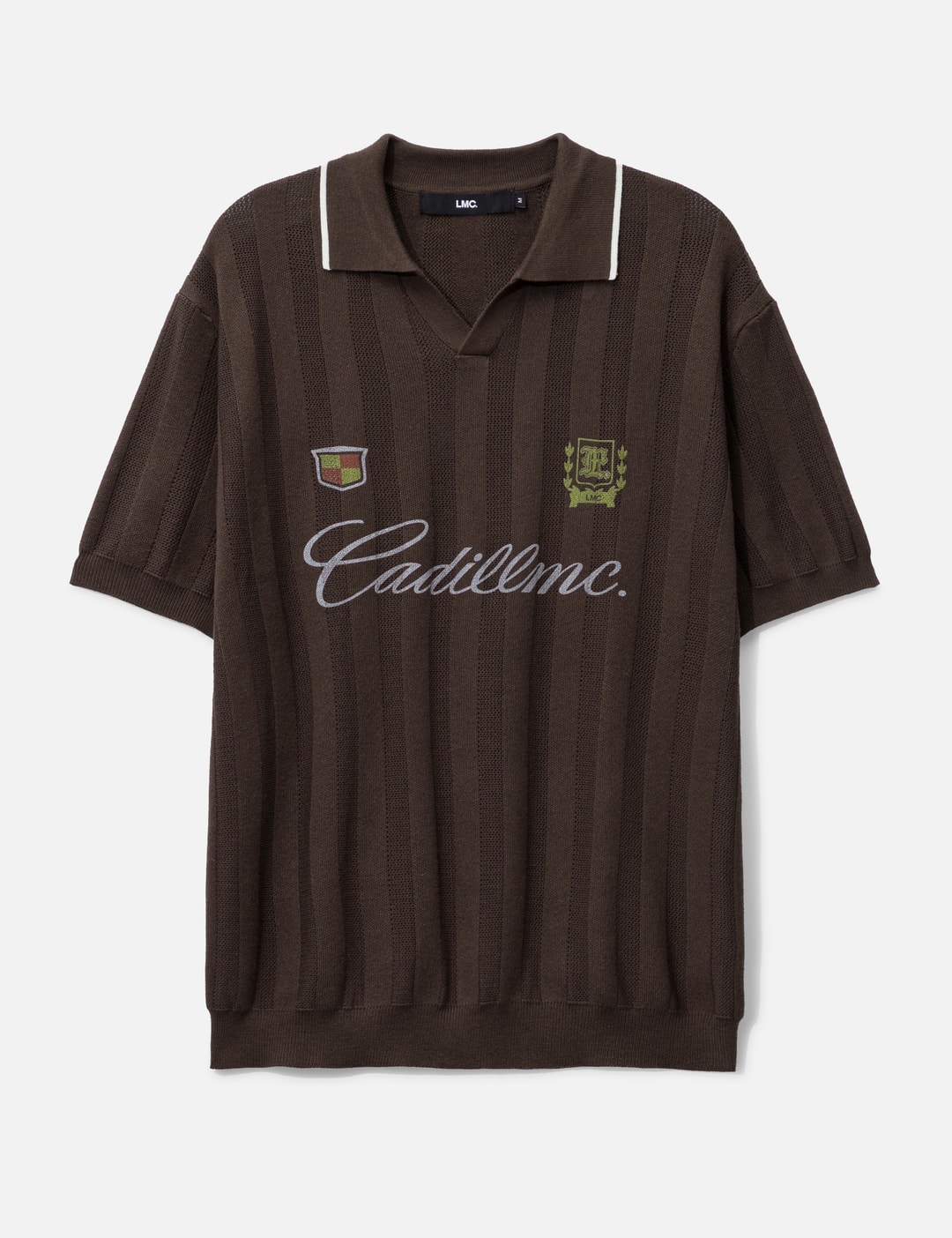 Mesh Knit Polo Shirt view 7