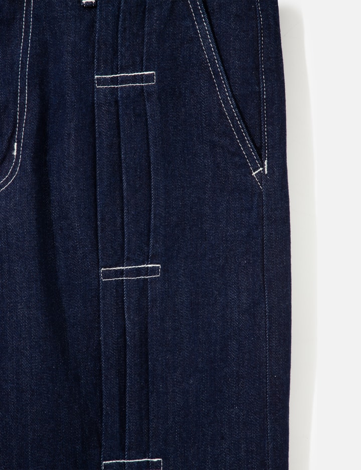FDMTL Pleats Denim Pants Rinse