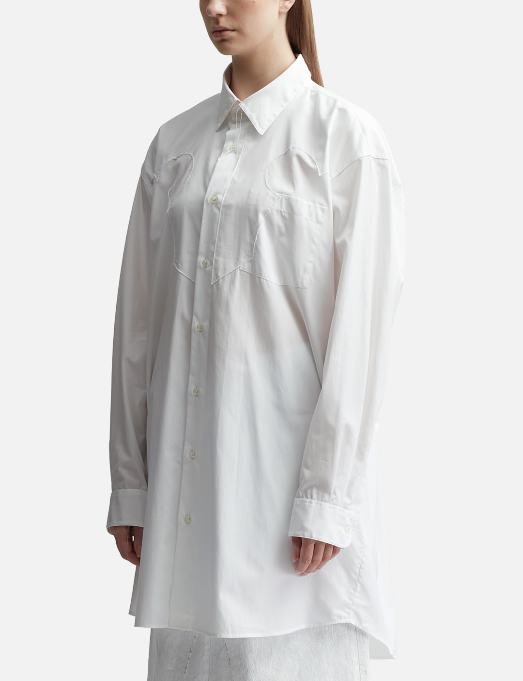 Cotton Poplin Shirt Dress view 14