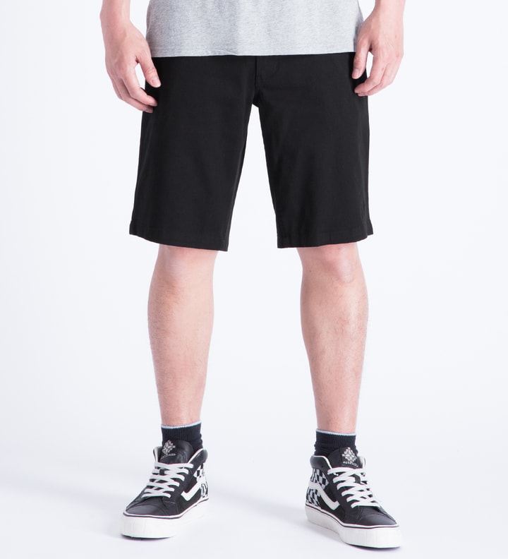 Black Twill Walk Shorts Placeholder Image