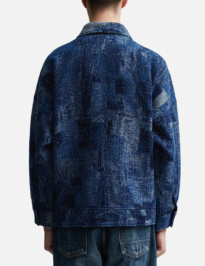 JACQUARD BORO BLOUSON RINSE Placeholder Image