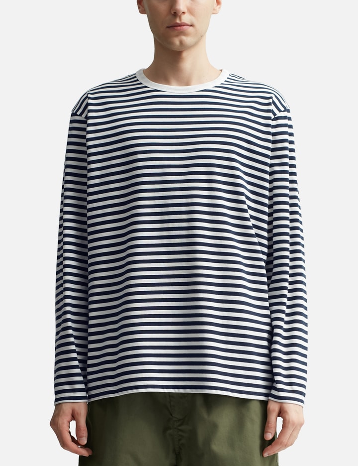 COOLMAX Stripe Jersey Long Sleeve Tee Placeholder Image