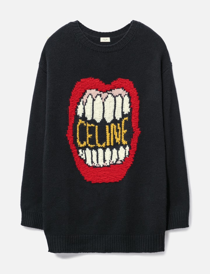 Celine Oversized Mouth Knitwear Placeholder Image