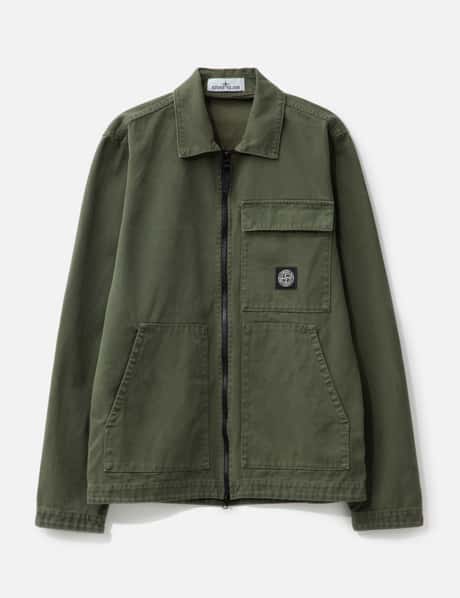 Stone Island Garment Dyed Overshirt