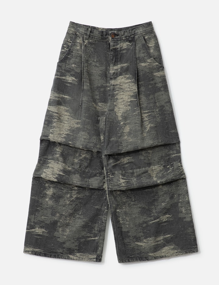 Taakk Wide Denim Jeans In Black