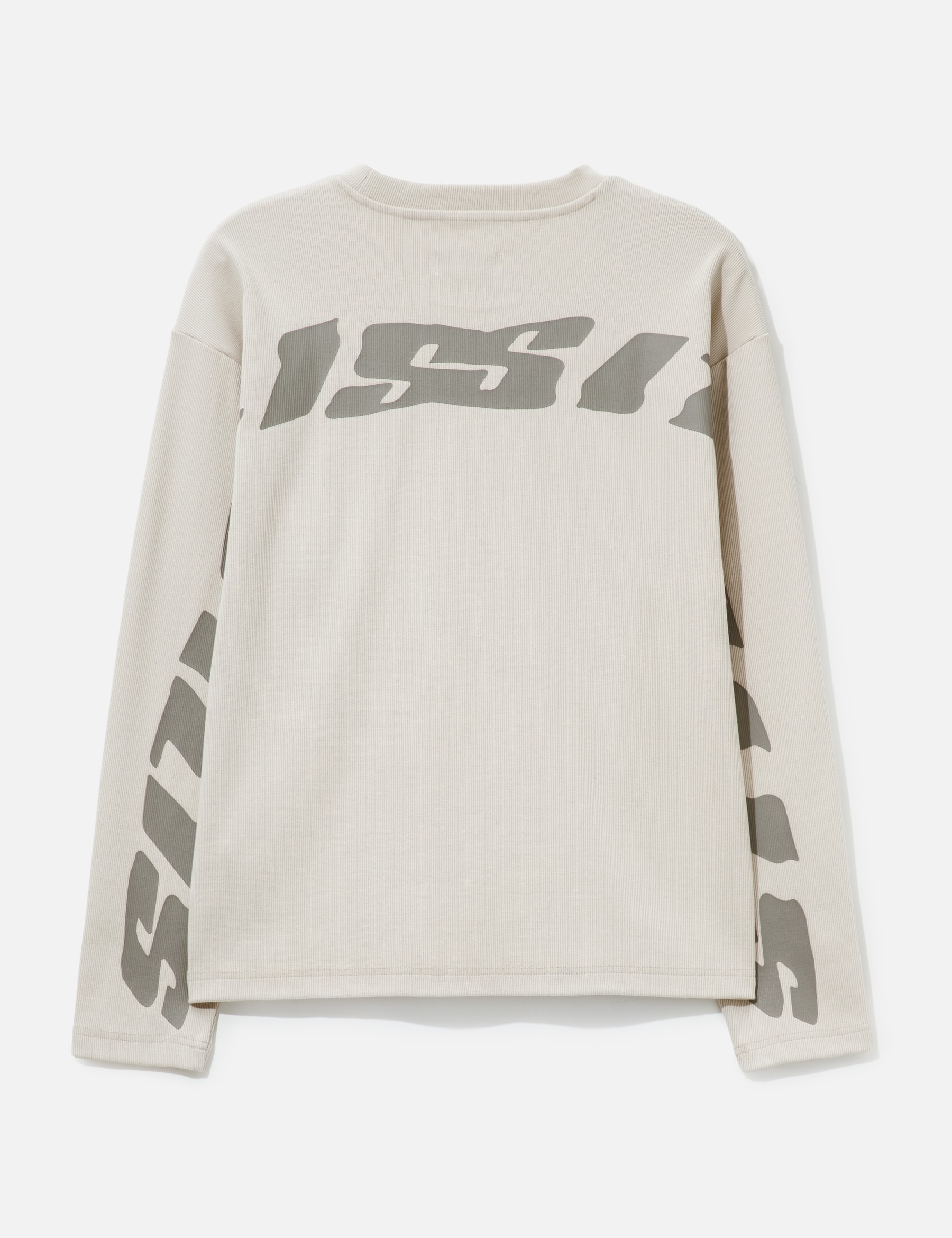 Joshua Long Sleeve In Rib With Back Print view 17