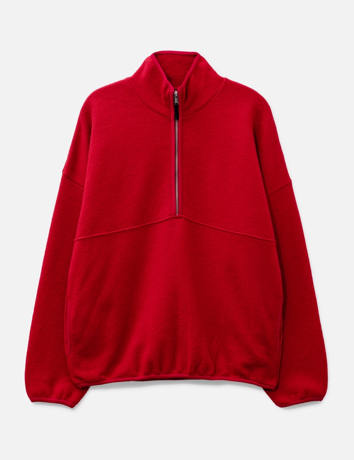 YOKE Boiled Wool Knit Pullover