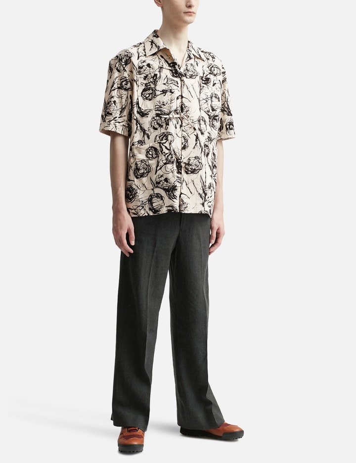 FLOWER SKETCH H/S SLEEPING SHIRT Placeholder Image