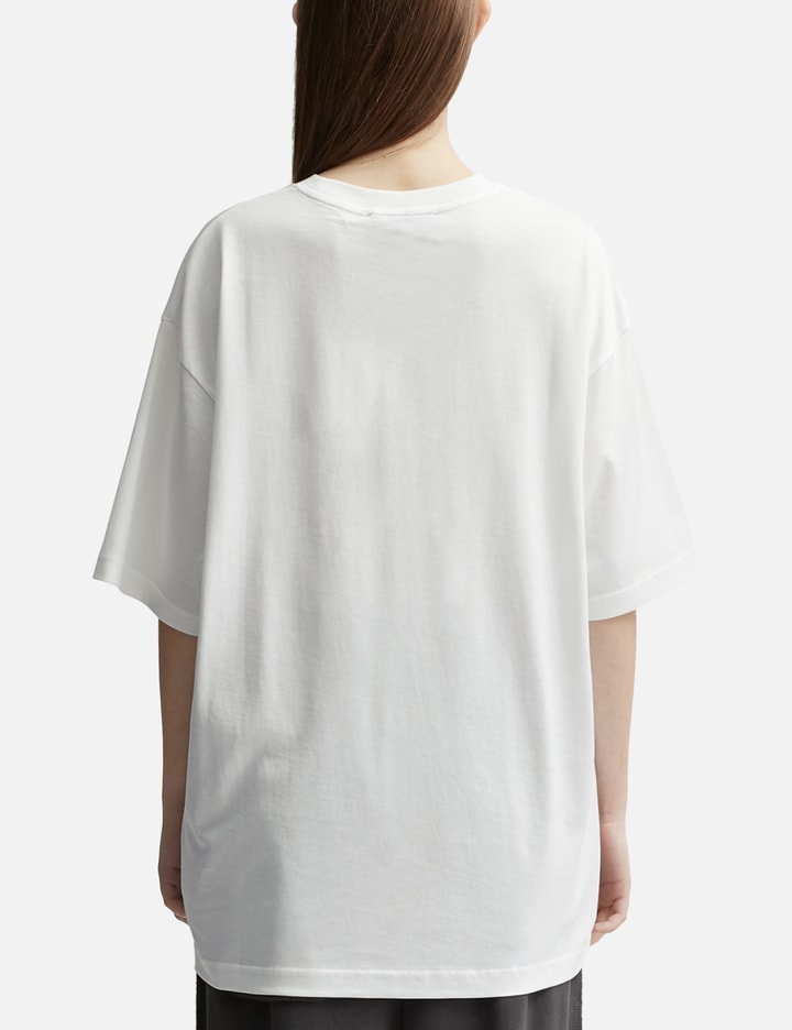 Shop Acne Studios Crewneck T-shirt In White