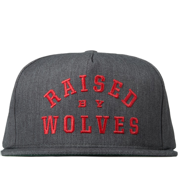 Heather Grey College Snapback Cap Placeholder Image