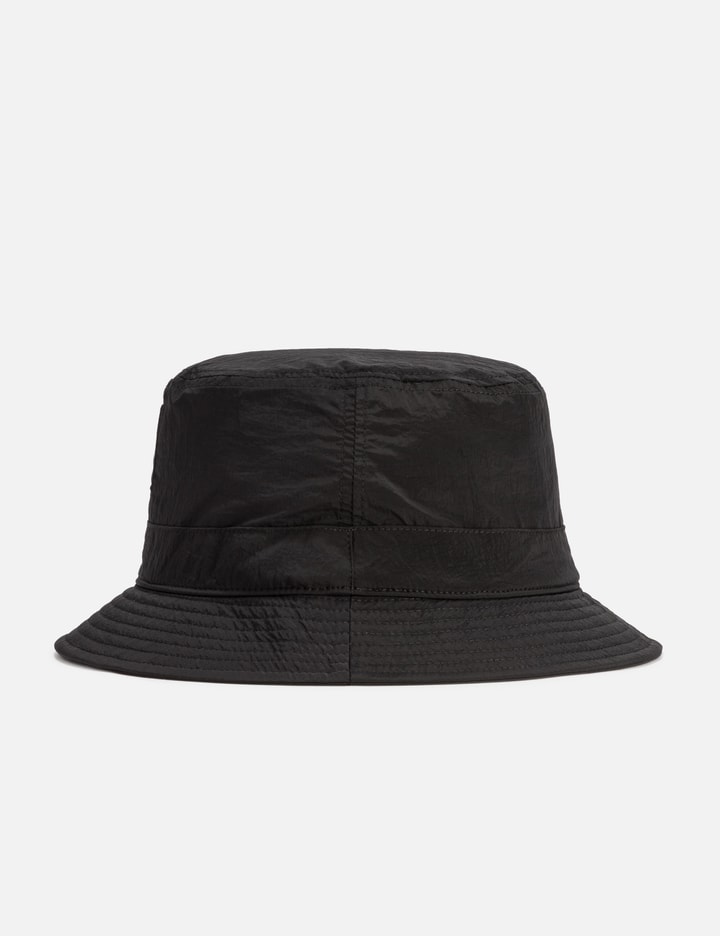 Shop Stone Island Econyl® Regenerated Nylon Bucket Hat In Black