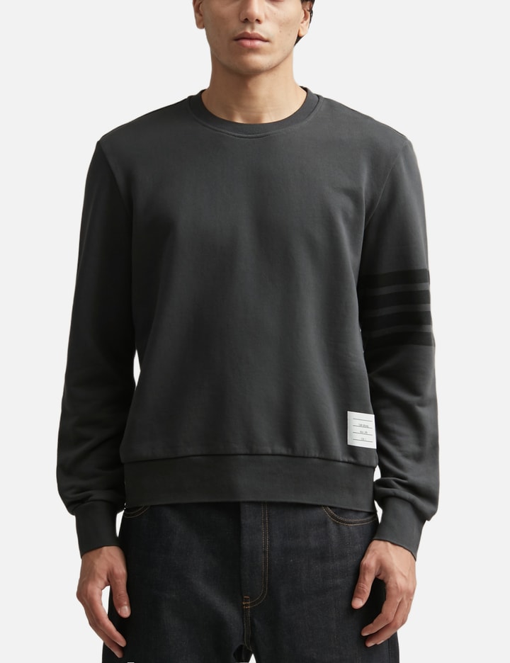 Thom Browne Loopback 4-Bar Sweatshirt