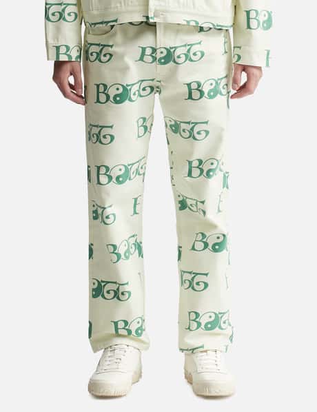 Gucci Bee Jacquard Pajama Pant in Green for Men