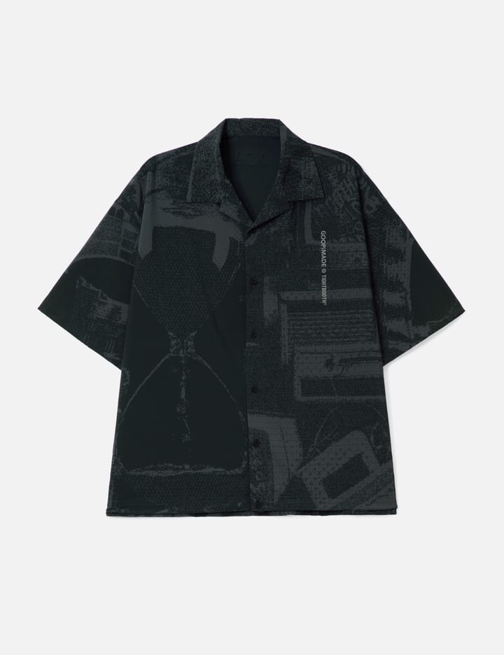 X TIGHTBOOTH “GTB-01S” Sand Riot Graphic Shirt