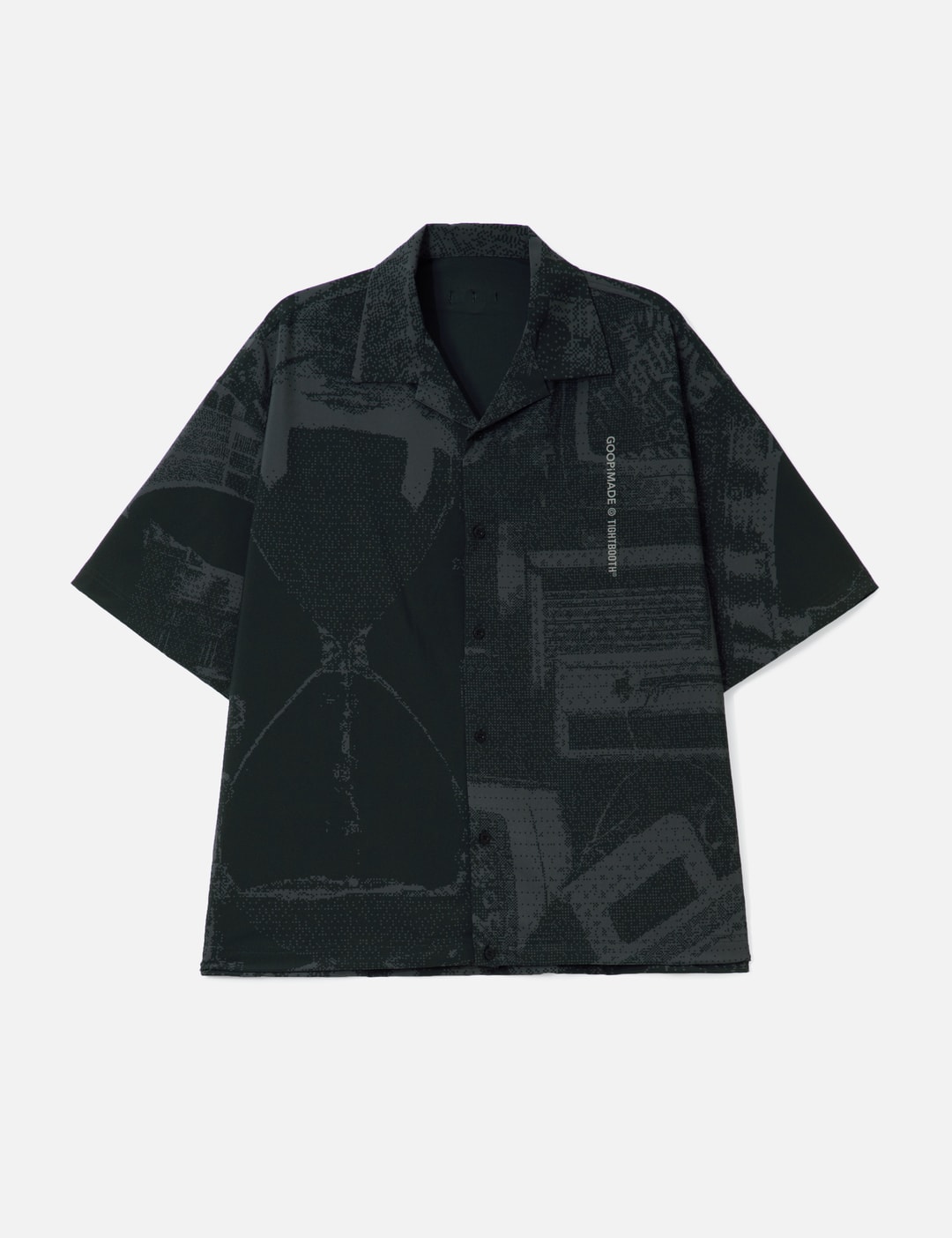 X TIGHTBOOTH “GTB-01S” Sand Riot Graphic Shirt view 7
