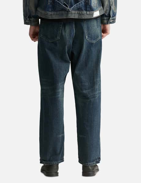 Washed Denim DP Wide Pants view 12