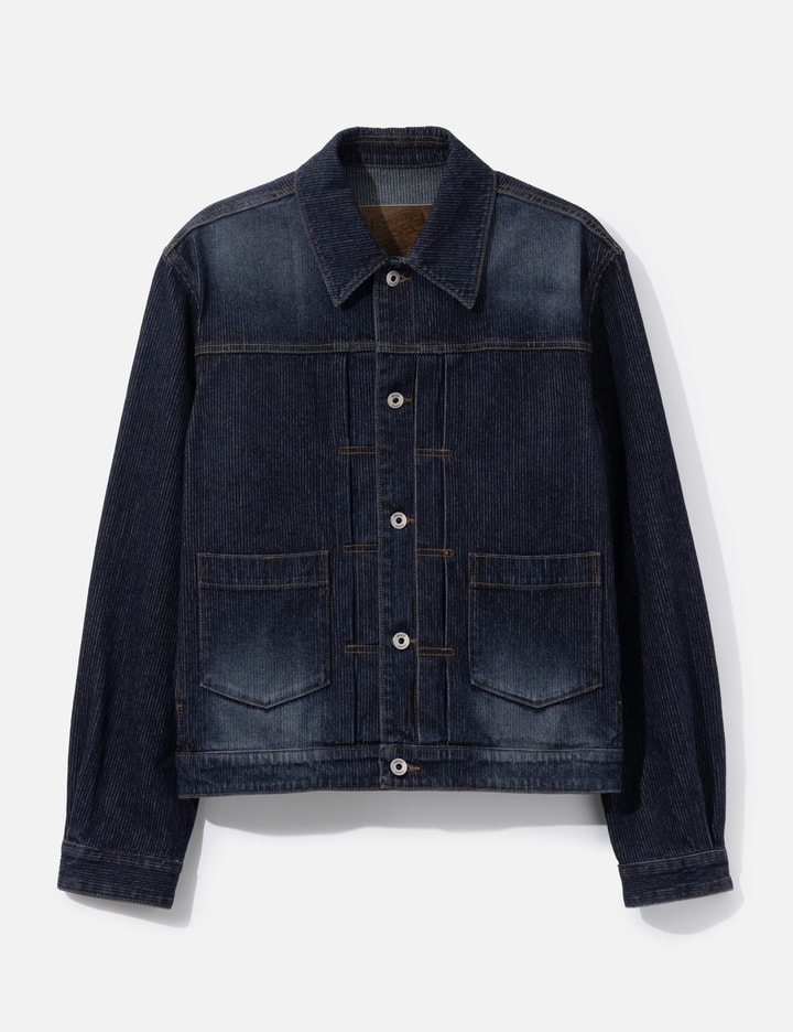 COOR Type 2 Twill Washed Trucker Jacket