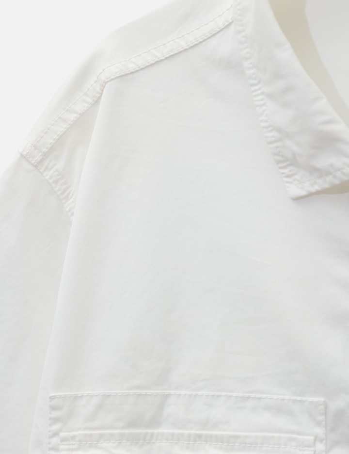 Stone Island Supima® Cotton Twill Stretch Overshirt
