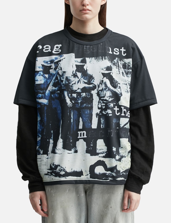 Trompe L'Oeil Scratch T-Shirt Placeholder Image